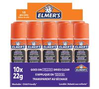Elmer's Bâton De Colle Disappearing Purple, 22g, Boîte De 10