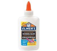 Elmer's colle d'école liquide blanche, lavable et adaptée aux enfants, pour travaux manuels ou slime, 118 ml G