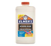 Elmer's Colle liquide – Blanche, lavable, adaptée aux enfants pour travaux manuels & slime – 946 ml