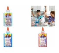 Elmers colle PVA métallique - Idéale pour fabriquer du slime - Lavable - Bleu canard - 147 ml - 1 unité - 2109493