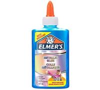 ELMER'S Colle PVA nacrée & scintillante 147 ml - lavable, idéale pour slime et créations