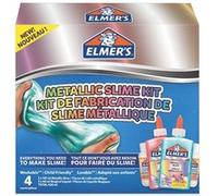 Elmer's Kit De Fabrication De Slime Métallique, 2 Flacons De Colle Métallique (147 Ml), 2 Flacons De Colle Magique (68 Ml)