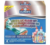 Elmer's Kit De Fabrication De Slime Métallique, 2 Flacons De Colle Métallique (147 Ml), 2 Flacons De Colle Magique (68 Ml)