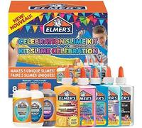 ELMER'S KIT SLIME CÉLÉBRATION | LIQUIDE MAGIQUE ACTIVATEUR DE SLIME ET