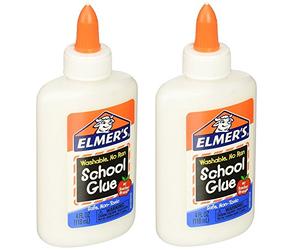 Elmers liquide école Colle Repmsc, lavable, 113,4 gram, 2 fils