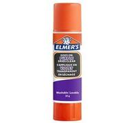 Elmer's Bâton de colle Stic – Violet, devient transparent en séchant, lavable, adapté aux enfants – 22 g