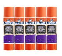 Elmer's – Bâtons de colle Stic violette – devient transparent, lavable, pour enfants – 40 g x 5