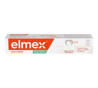 ELMEX - Dentifrice Elmex Anti-Caries Haleine Fraîche 0 % Colorants - Caries - Dents Sensibles, Gencives Douloureuses, Protection de l'Email - 75 ml