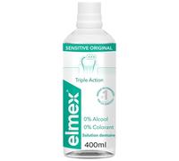 ELMEX - Bain de Bouche Apaisant pour Dents Sensibles, Protection Douce et Efficace (400 mL) - lot de 3 - Vendu par Lot