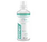 Elmex Bain de bouche Soin Protection Douceur – Triple action, menthe, sans alcool – 400 ml