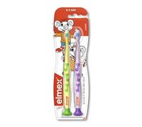 Elmex Brosse à dents débutant 0-3 ans – Lot de 2