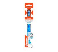 ELMEX - Brosse à Dents pour Enfants 3-6 Ans - Apprentissage Ludique du Brossage - Poils Souples et Tête Adaptée