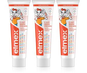 Elmex Caries Protection Kids dentifrice pour enfant 3 x 50 ml