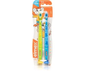 Elmex Children's Toothbrush brosse à dents pour enfants soft 3-6 years 2 pcs