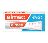 Elmex Dentifrice anti-caries, protection avancée, 2 x 75 ml | Format pratique, protection supérieure contre les caries, avec formule avancée pour protéger les dents et l'émail