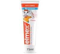 ELMEX - Dentifrice Bébé et jeune enfant , protège les dents de lait, anti-caries, 0 colorants - Dès le premier brossage - 0-6 Ans, 75ml