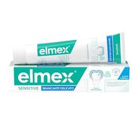 elmex Dentifrice blanchissant Dents sensibles sensibles délicates 1 paquet de 75 ml Et avec fluorure d'aminamine dents blanches enlever les taches Et blanchiment des dents