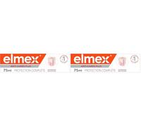 ELMEX - Dentifrice Elmex Anti-Caries Plus Soin Complet - Reminéralise l'Émail - Protège les dents sensibles et l'irritation des gencives - 75 ml (Lot de 2)