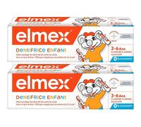 elmex® Dentifrice Enfant 3 - 6 ans Gel Dentaire 2x50 ml