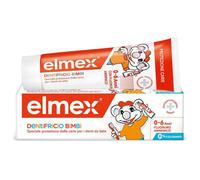 Elmex Dentifrice pour enfants de 0 à 6 ans, 1 pièce x 50 ml, protège contre les caries, dentifrice pour enfants de 0 à 6 ans, contient 1000 ppm de fluorure d'amine
