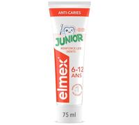ELMEX - Dentifrice Junior Anti-Caries au Fluor, Protection Douce et Goût Adapté (Tube 75mL) - lot de 3 - Vendu par Lot