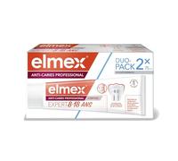 ELMEX - Dentifrice Junior Anti-caries, Protection Professionnelle Douceur Enfant (2x75 mL) - lot de 3 - Vendu par Lot
