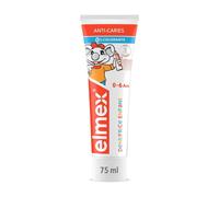 Elmex Dentifrice Bébé et Enfant – Anti‑caries, 0 colorants – 0–6 ans, 75 ml