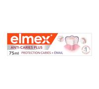 ELMEX - Dentifrice Protection Caries + Émail - Technologie de Reminéralisation Avancée - Protection 2 en 1 - Tube 75ml
