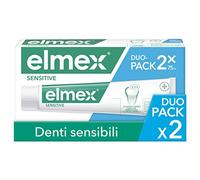 Elmex Dentifrice Sensitive – Fluorure aminique – Lot 2 x 75 ml