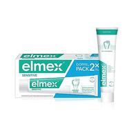 elmex Dentifrice Sensitive 2 x 75 ml - Nettoyage doux des dents et protection pour les dents sensibles à la douleur - Testé cliniquement pour des dents fortes et contre les caries