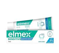 elmex Dentifrice Sensitive - Blanc doux - 75 ml - Nettoyage des dents cliniquement confirmé pour les dents sensibles - Protège et restaure le blanchiment naturel des dents