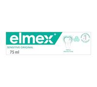 ELMEX - Dentifrice Sensitive elmex® Original, dentifrice dents sensibles, protection 24 heures avec du fluor pour renforcer les dents - le tube de 75 ml