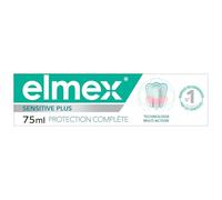 ELMEX - Dentifrice Sensitive Plus Protection Complète | Onctueux et Savoureux | Pour des dents sensibles | le tube de 75mL | LOT DE 3