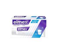 ELMEX - Dentifrice Soin Émail Blancheur 75 ml | Dentifrice spécial émail | Jusqu'à 3 teintes de blanc | Doux pour l'émail - Lot de 6