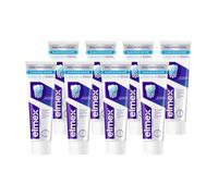 ELMEX - Dentifrice Soin Émail Blancheur 75 ml | Dentifrice spécial émail | Jusqu'à 3 teintes de blanc | Doux pour l'émail - Lot de 8