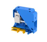 Elmex Feed Through Terminal Block 95mm Blue Pack of 10