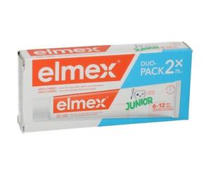Elmex Junior Anti-Caries Dentifrice Enfant 6-12 Ans Duopack 2x75ml