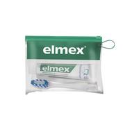 Elmex Kit voyage dentifrice – dents sensibles, brosse souple, gencives sensibles 12 ml