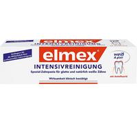 elmex Dentifrice nettoyant intensif 50 ml - Spécialement conçu pour des dents lisses et naturellement blanches - Prolonge l'effet d'un nettoyage dentaire professionnel