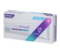 Elmex Professional Dentifrice Opti-Email Haute Résistance Lot de 2 x 75ml