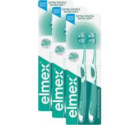 Elmex Sensitive Professional Brosse À Dents Extra Souple Duo Pack 2 Pièces Promo 2+1 Gratuit