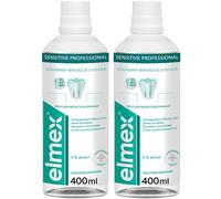 elmex® Sensitive Professional™ Solution dentaire Bain De Bouche 2x400 ml