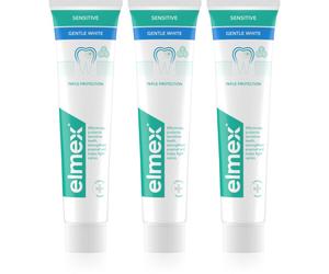 Elmex Sensitive Protection Gentle White dentifrice pour des dents naturellement blanches 3x75 ml