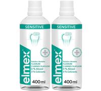 elmex® sensitive solution dentaire protection caries Bain De Bouche 2x400 ml