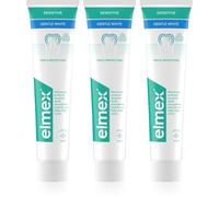 Elmex Sensitive Protection Gentle White dentifrice pour des dents naturellement blanches 3x75 ml