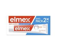 ELMEX - Soin Anti-Caries et Éclat Dentaire, Protection Durable pour un Sourire Radieux (2x75mL) - lot de 3 - Vendu par Lot