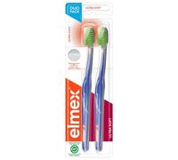 Elmex ultra soft brosse à dents protection caries lot de 2