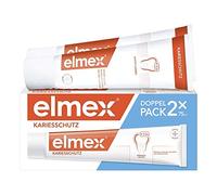 elmex Zahnpasta Kariesschutz Lot de 2 paquets de 2 sachets de 75 ml