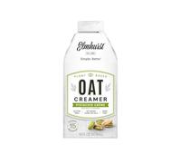Elmhurst 1925 Pistachio Creme Oat Creamer - Crème d'avoine végétale à la pistache - Crémeux et polyvalent - Idéal pour café, thé, smoothies et pâtisseries - 473 ml