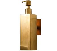 ELMOWO - Distributeur de savon de qualité supérieure - 220 ml - Sans perçage - Autocollant avec colle spéciale (maintien extrêmement sûr) - Support mural pour salle de bain - Distributeur de savon